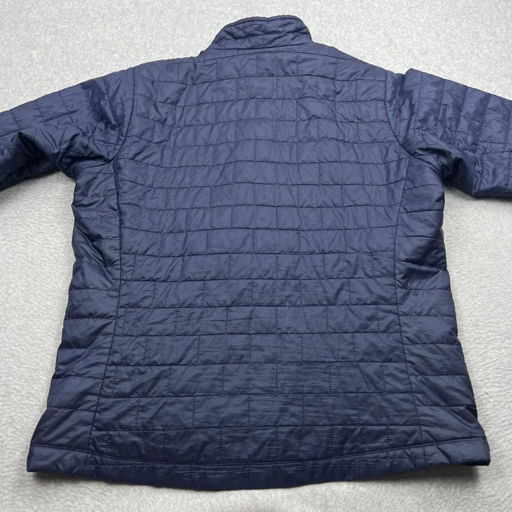 Patagonia Nano Puff Jacket Mens XL Blue Quilted Full Zip Insulated Puffer 84212